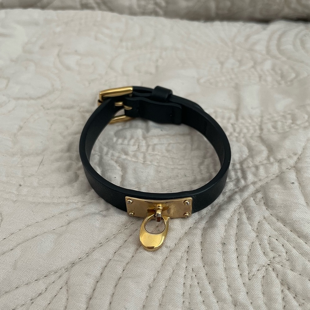 Coach Black and Gold Women's Bracelet